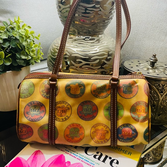 Dooney & Bourke Handbags - Rare Dooney & Bourke Small roll Shoulder Bag
